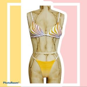 NEW Triangle bikini top and bottoms